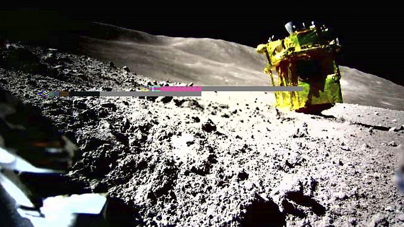 La sonda japonesa SLIM sobrevive a la noche lunar y se prepara para nuevas observaciones