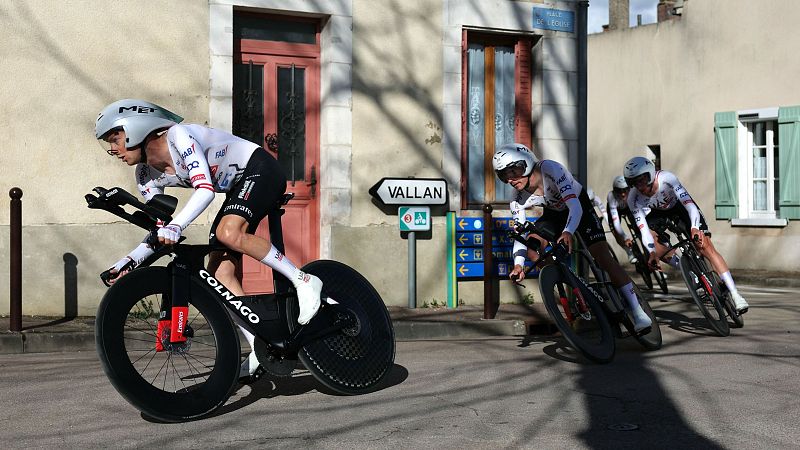 Etapa 3 de la París - Niza 2024 en directo: Auxerre - Auxerre (contrarreloj por equipos)