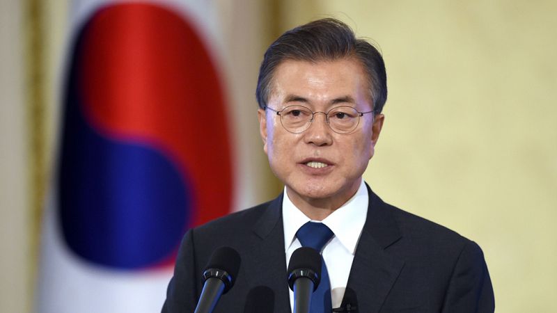 El presidente surcoreano asegura que "nunca más" habrá guerra en Corea