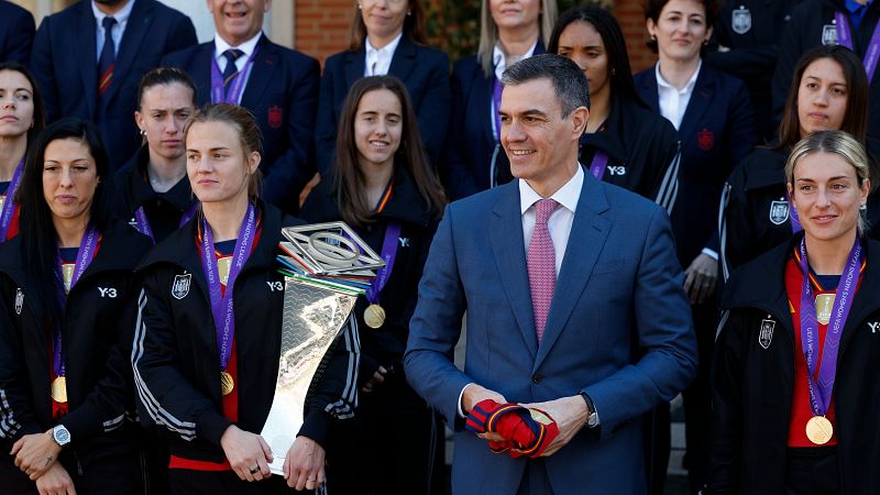 La selección española celebra en Madrid la Women's Nations League y pide apoyo al deporte femenino