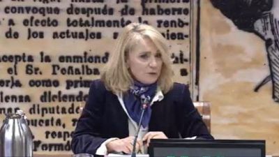 Comparecencia de Elena S�nchez Caballero en la Comisi�n de control parlamentario de RTVE