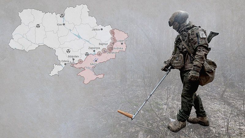 El mapa de la guerra: Ucrania ataca un puente ruso y Rusia sigue presionando en Donetsk