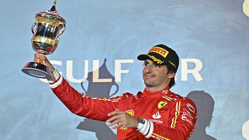 Carlos Sainz consigue un brillante podio en Baréin