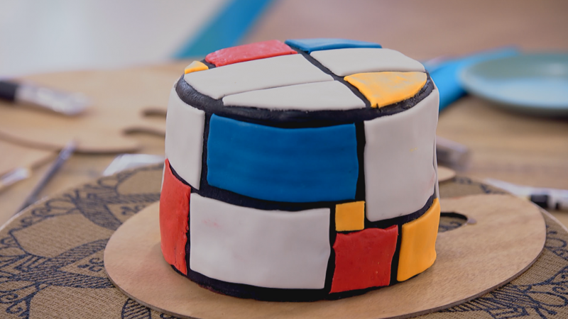 'Bake Off': Receta de la tarta de Blas Cant inspirada en el pintor Piet Mondrian