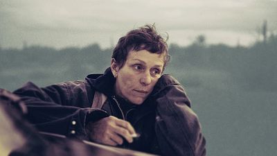 La actriz Frances McDormand en 'Nomadland'