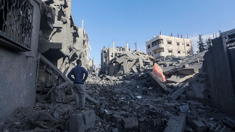 Ahmed, el padre que ha perdido a un centenar de familiares en la guerra en Gaza