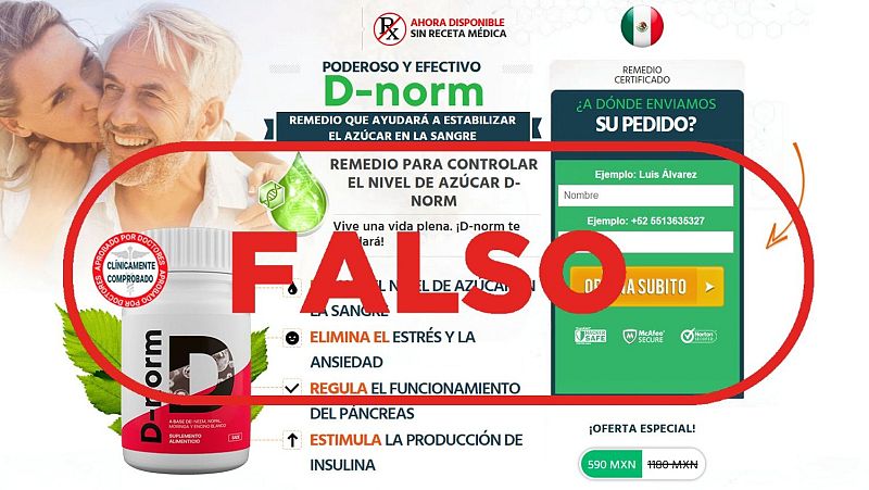 Estas cápsulas no curan los síntomas ni las causas de la diabetes
