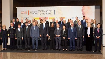 Los Reyes presiden el XXII Concierto 'In memoriam' en homenaje a las vctimas del terrorismo de la Orquesta y Coro RTVE
