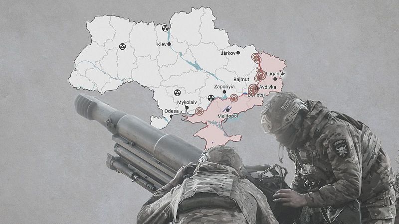 El mapa de la guerra: Rusia baja el ritmo en Avdivka y provoca daños tras un nuevo bombardeo masivo