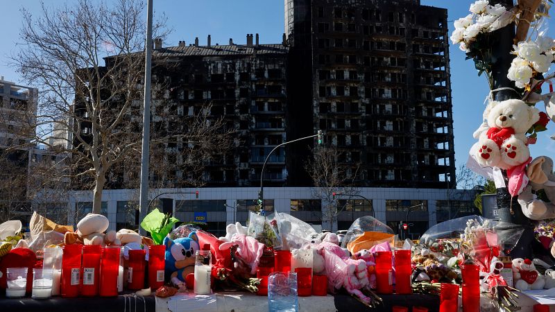 El juez archiva provisionalmente la investigación del incendio de Campanar en Valencia al no apreciar indicios de delito