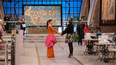 Bomba en el taller!. La  favorta es la sptima expulsada de Maestros de la Costura