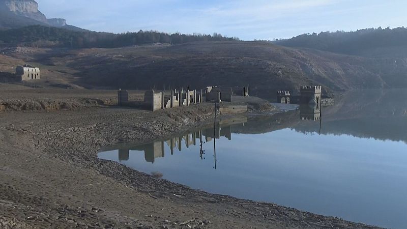 Les pluges i nevades milloren les reserves d'aigua, però no són suficients