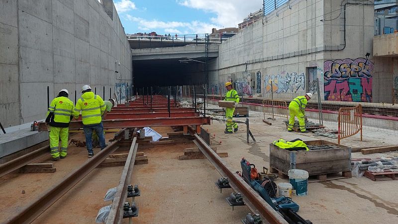 Avancen les obres de La Sagrera: els primers AVE passaran aquest 2024