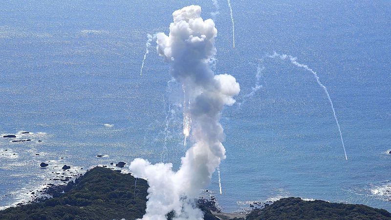 El cohete japons Kairos explota durante su lanzamiento