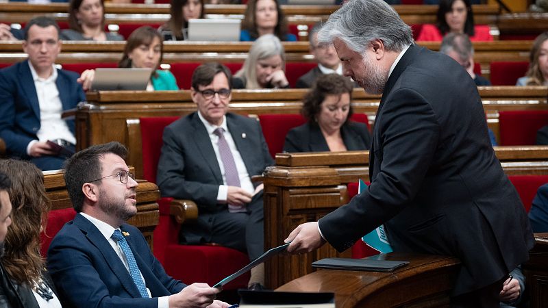 El Parlament de Cataluña rechaza los Presupuestos de 2024, solo respaldados por ERC y PSC