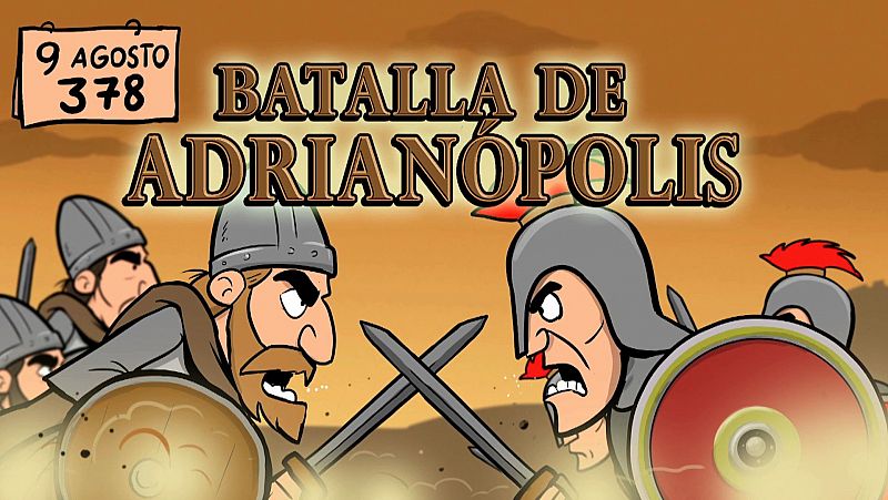 La cada del Imperio Romano: la batalla de Adrianpolis marc el principio del fin