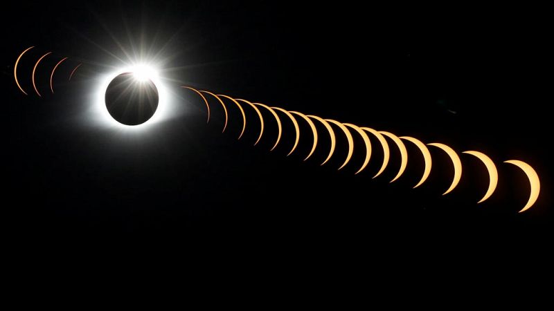 El eclipse de Sol deja tras de sí 4.000 kilómetros de penumbra en EE.UU.