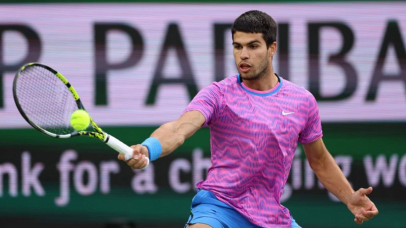 Carlos Alcaraz vence a Zverev y se mete en las semifinales de Indian Wells