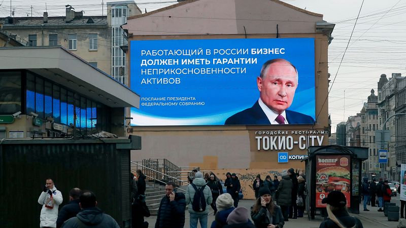 Guerra de Ucrania y elecciones en Rusia, en directo | Putin denuncia ataques ucranianos "para perturbar" las elecciones