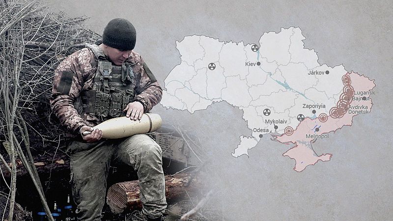 El mapa de la guerra: Los avances rusos se concentran en Donetsk