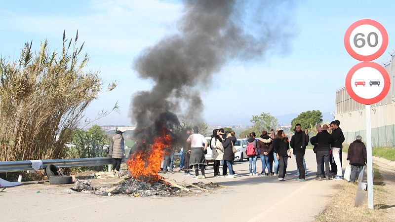 Segon dia de bloqueig en algunes presons catalanes