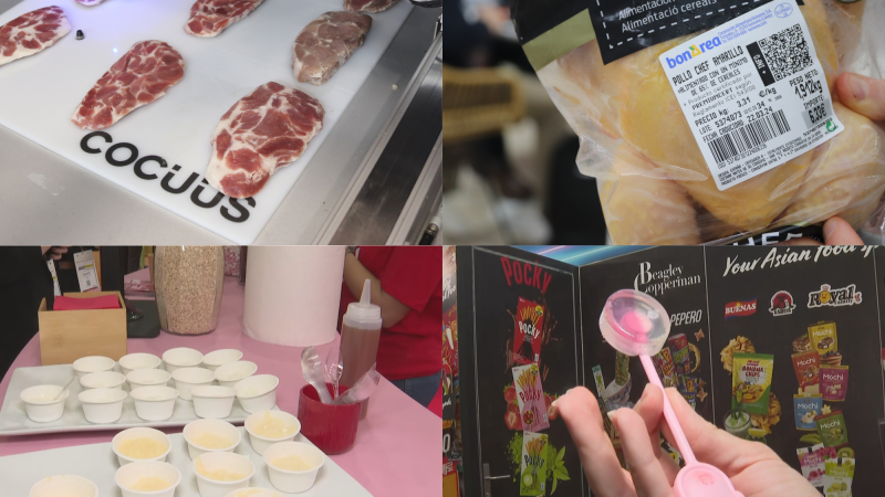 Un costelló enriquit amb 3D o un caramel musical; entre les propostes del saló Alimentaria