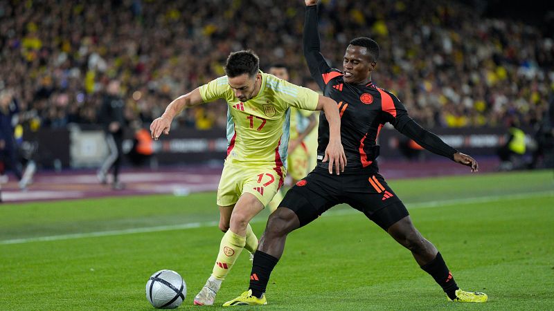 Horario y dónde ver en TV el partido amistoso entre España y Colombia