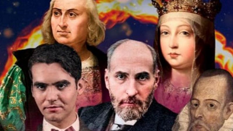 Lorca, Isabel la Católica, Colón, Cervantes o Ramón y Cajal: 'El mejor de la Historia' se elige este viernes