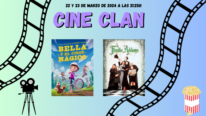 ¡Este fin de semana no te puedes perder el Cine Clan!