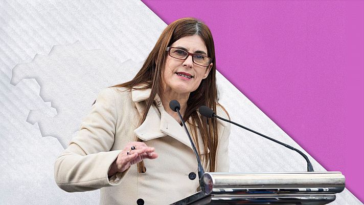 La candidata de Podemos a las elecciones vascas, Miren Gorrotxategi