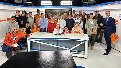 Foto de grupo Voluntariado RTVE