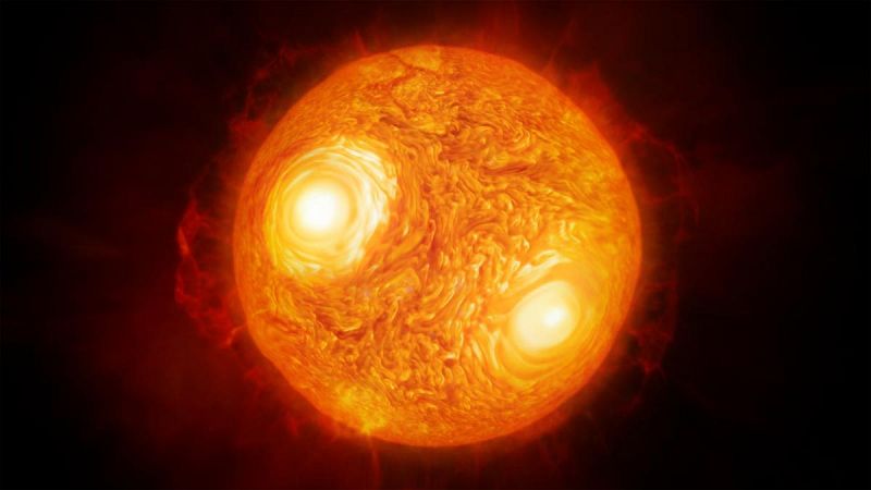 Un equipo internacional de astrónomos logra la mejor imagen de la superficie de una estrella y su atmósfera