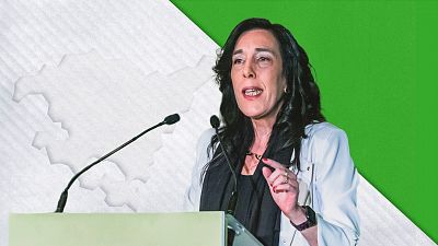 La candidata de Vox a las elecciones vascas, Amaia Martnez