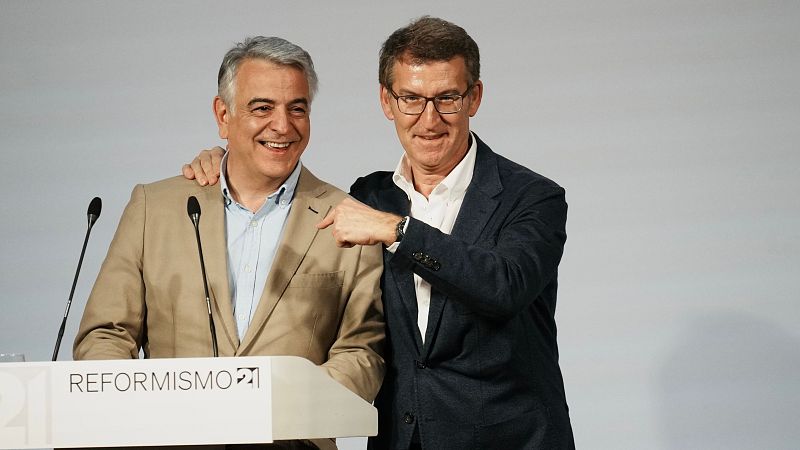 Feijóo dice que las elecciones vascas "son cosa de dos": "El mismo separatismo a velocidades diferentes y el PP"