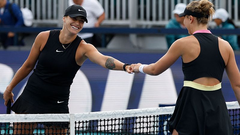 Paula Badosa cae en Miami contra Aryna Sabalenka