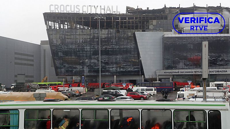 Bulos y falsedades sobre el atentado en la sala de conciertos Crocus City Hall de Moscú