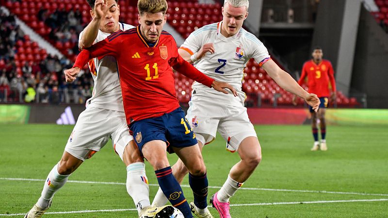 Mateo Joseph empieza a lo grande en la sub-21 con un gol clave en la clasificación para la Euro