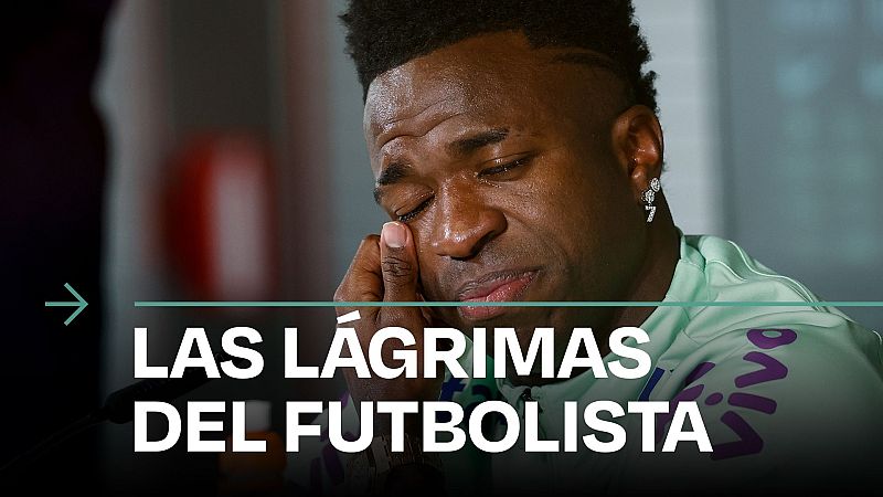 Vinícius se emociona al hablar del racismo antes del España - Brasil: "Cada vez tengo menos ganas de jugar"