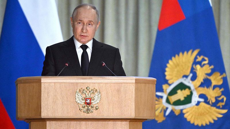 Putin reconoce que el atentado en Moscú fue obra de islamistas, pero insiste en señalar la autoría de Ucrania