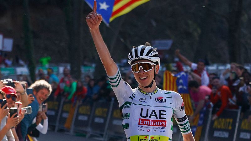 Tadej Pogacar, de récord en récord en la Volta a Catalunya