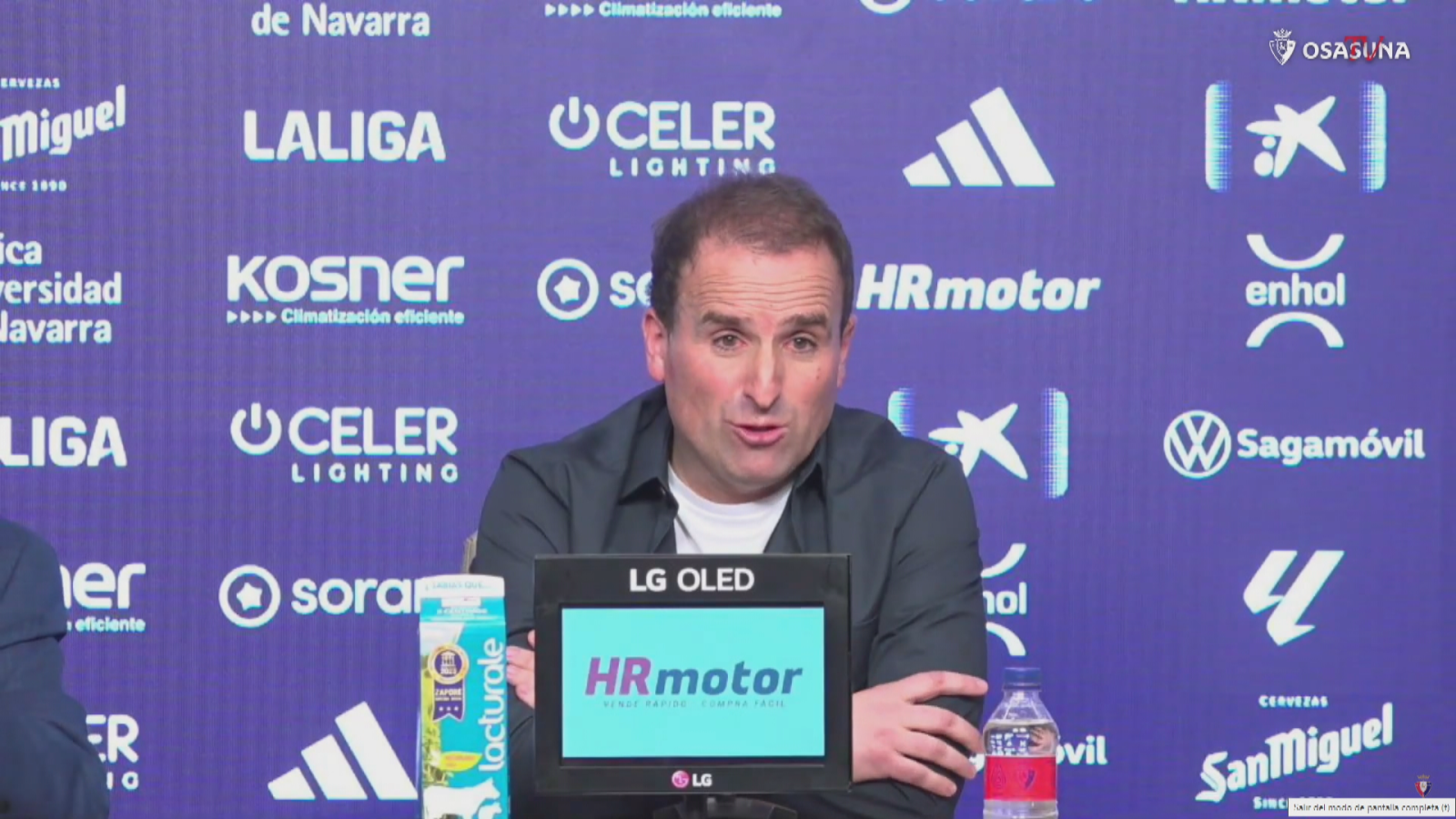 Arrasate: "Si no soy feliz, es difícil que saque lo mejor de mi" - Fútbol | Ver