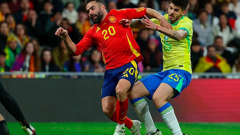 España - Brasil, en La 1: amistoso de la Selección más visto desde 2012
