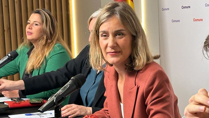 Albiach no descarta un Gobierno con ERC y el PSC y cree que Cataluña "no está para declaraciones de independencia"