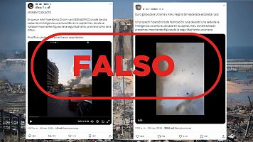 Este vdeo no muestra el impacto de un misil ruso en Kiev
