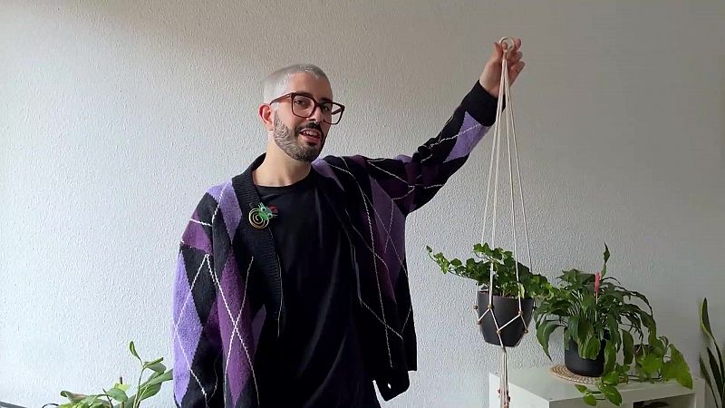 Com fer un penja testos de macramé en 10 passos