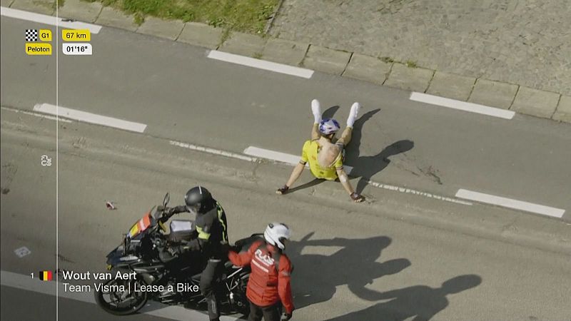 Wout van Aert ya ha sido operado y peligra su presencia en el Giro de Italia