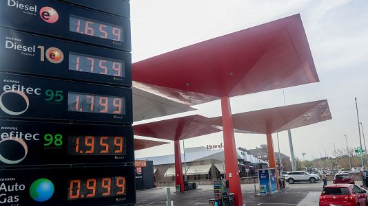 EuropaPress 5844379 precios carburante gasolinera 22 marzo 2024 madrid espana precio medio