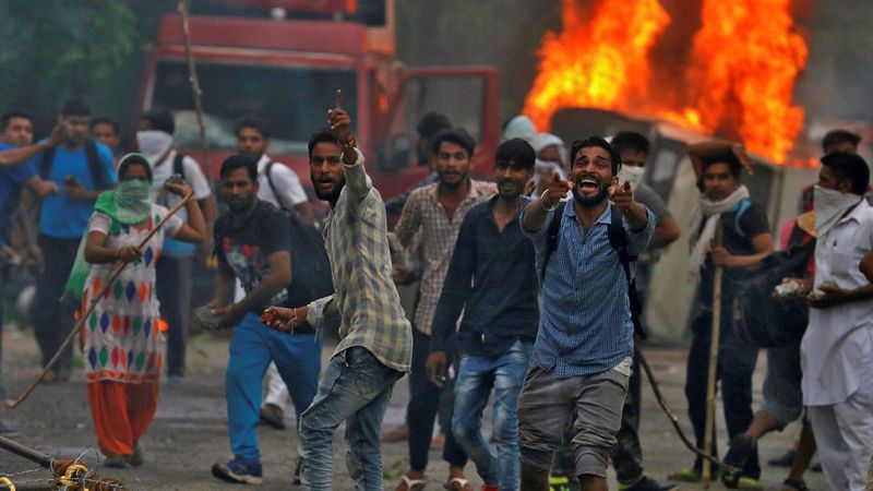 La condena por violación a gurú indio desata el caos en el norte de la India