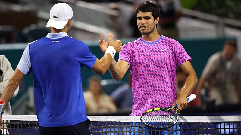 Carlos Alcaraz se sale del 'top 2' de la ATP después de 82 semanas