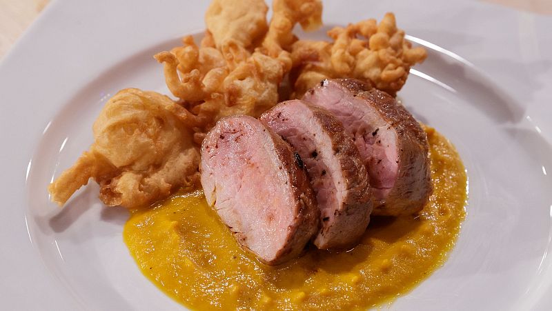 MasterChef 12: Receta de solomillo de cerdo con bu�uelos de Pulga